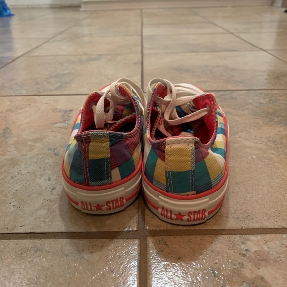Gorgeous multi colour Converse, preowned - Picture 3 of 10